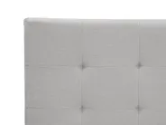 Bed Fabric LA ROCHELLE 180 x 200 cm (EU Super King) Light Grey_744981