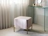 Repose-pied UTAH Velours Taupe