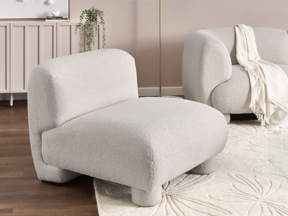 1-Seat Section MJALBI Boucle Off-White