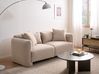 Sofa dla 3 osób EKENES Boucle Beżowy