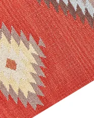 Rug LORUT Multicolour 80 x 300 cm Kilim Cotton_869073