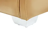 Bed Leather PARIS 140 x 200 cm (EU Double) Gold_781106
