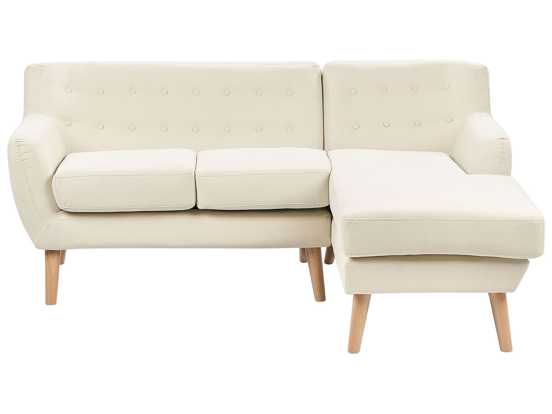 3-Sitzer Ecksofa hellbeige linksseitig MOTALA_929510