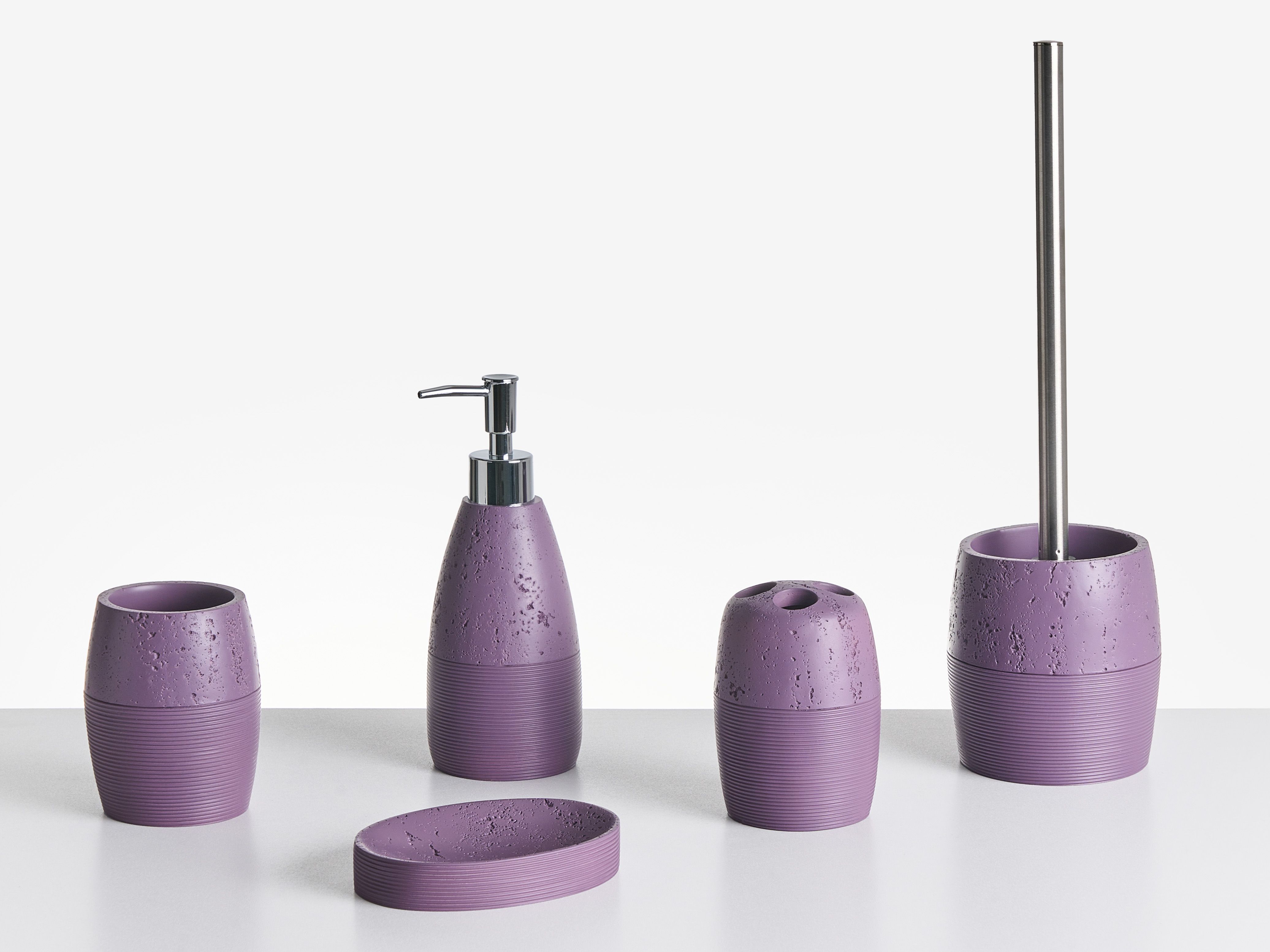 Piattino portasapone da parete vetro e acciaio inox nero opaco | Violetta