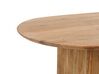 Jedálenský stôl z akáciového dreva 180 x 90 cm svetlé drevo SKYE_918722