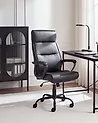 Silla ejecutiva GURU Piel sintética Negro