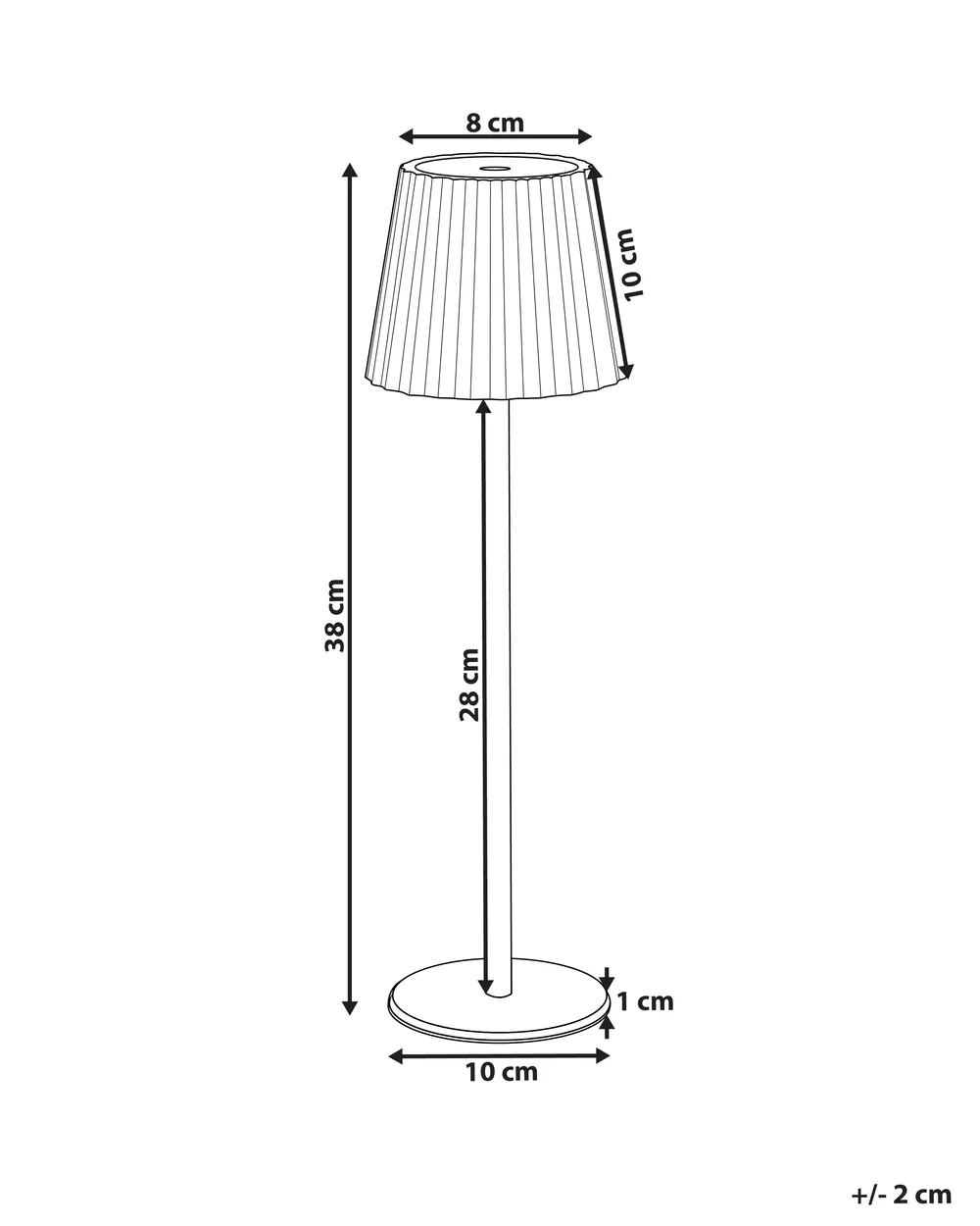 Table Lamp POMBEIRO Metal Pastel Pink_935303