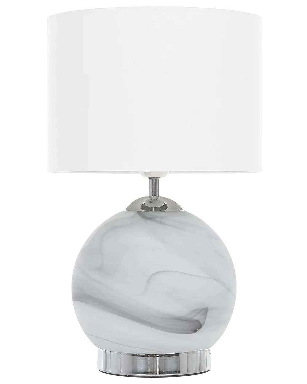 Table Lamp UELE Metal Grey Marble