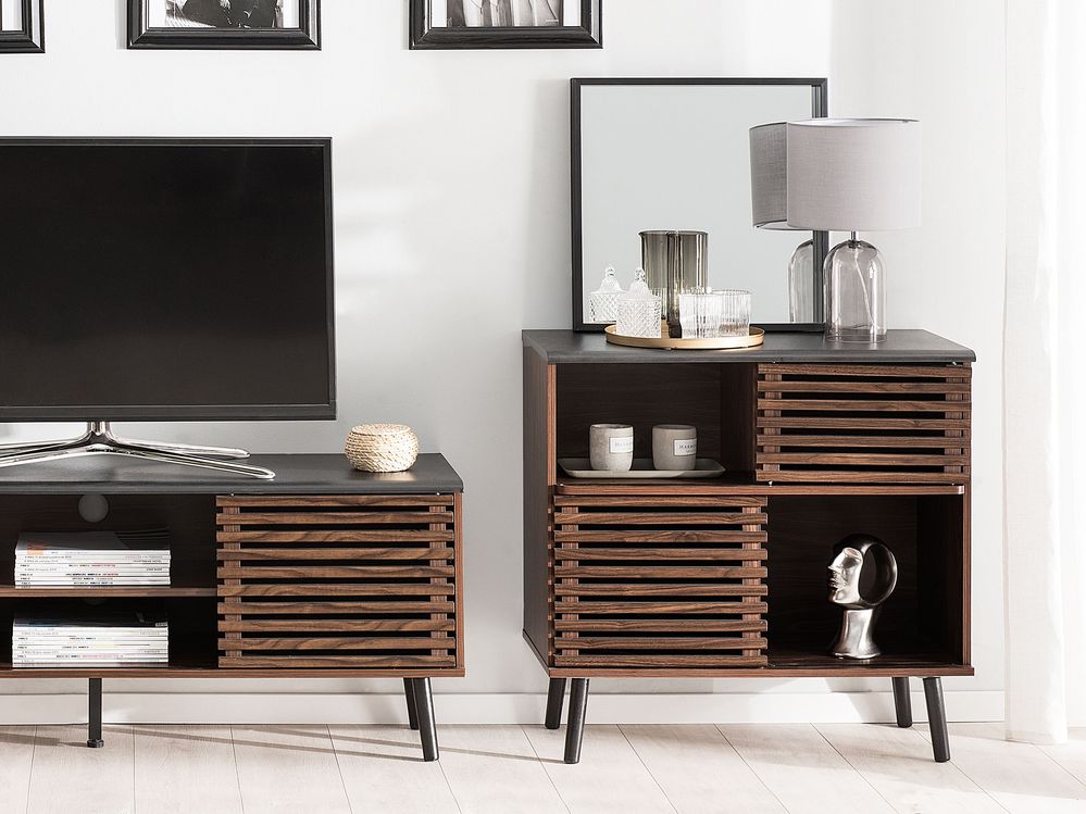 Cabinet PERTH Dark Brown