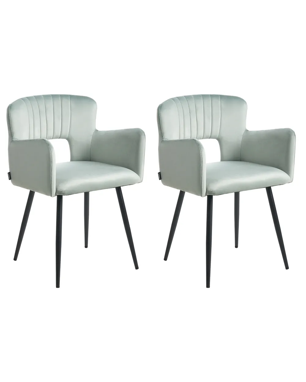 Lot de 2 chaises CELESTE chêne Lot de 2 chaises CELESTE chêne