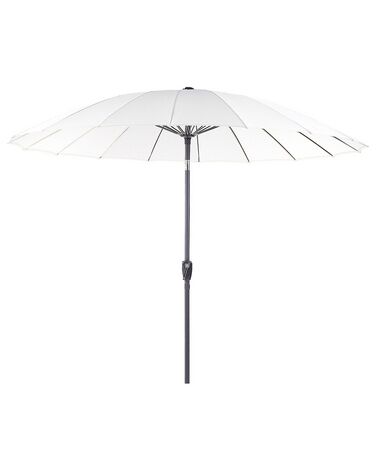 Parasol de jardin ⌀ 2.55 m beige clair BAIA