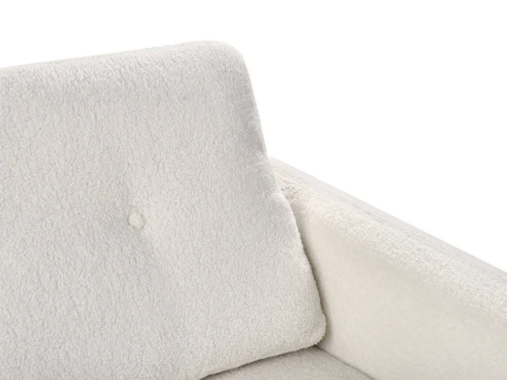 Sofa 3 Seater TUVE Boucle White_927364