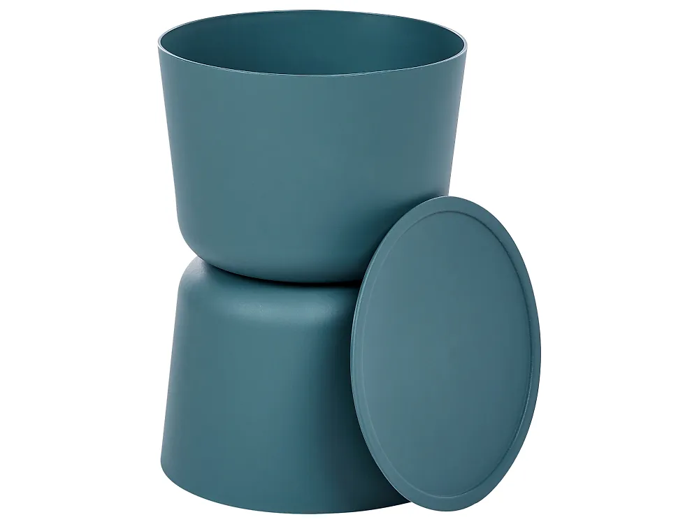 Set of 2 Side Tables ATACAMA 32/40 cm 32/40 cm Teal Orange_1172211
