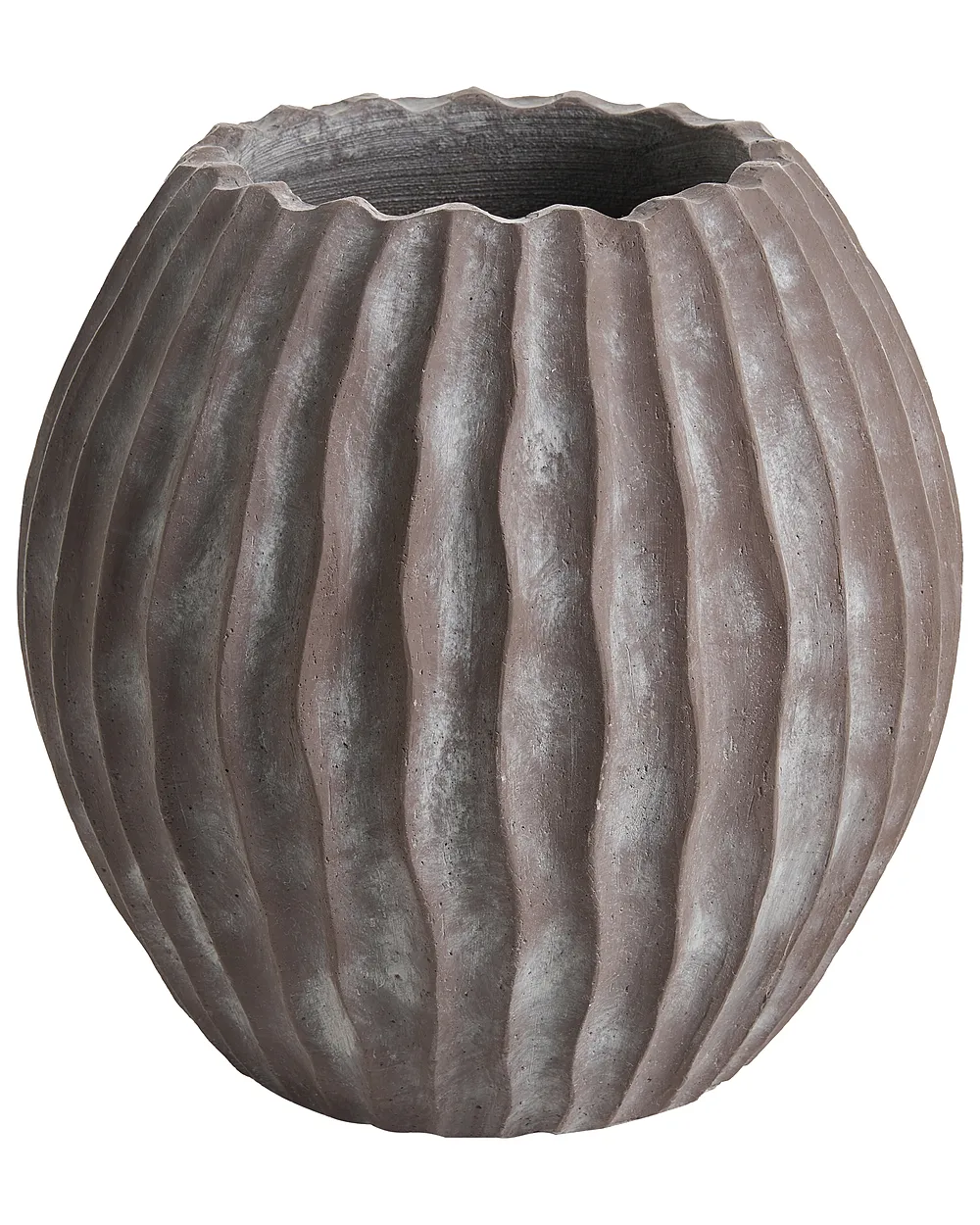 Donica AUSSEE 43 cm Brązowy