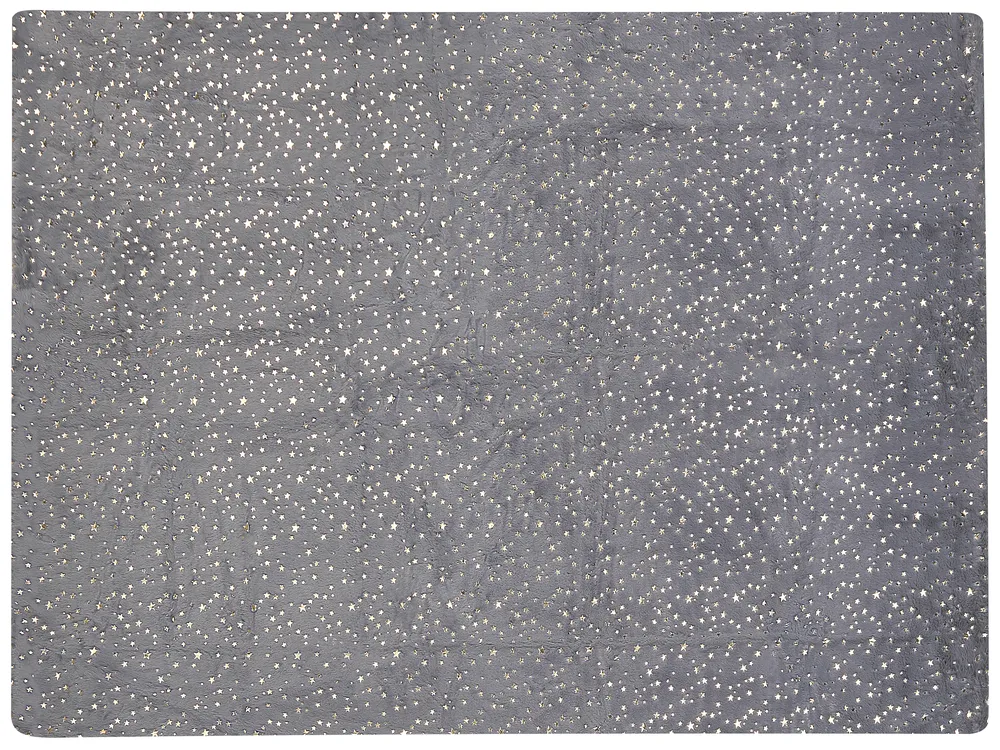 Koc ALAZEYA 130 x 180 cm Szary_820213