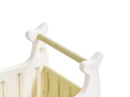 Járássegítő kiskocsi BOCO 50 cm Fehér/zöld_1124154