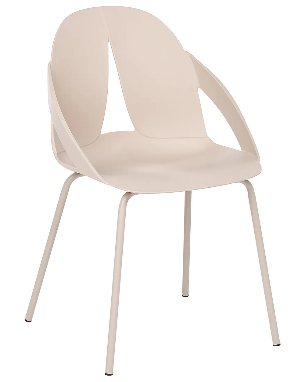Set of 2 Garden Chairs BOLGHERI Beige_1182799