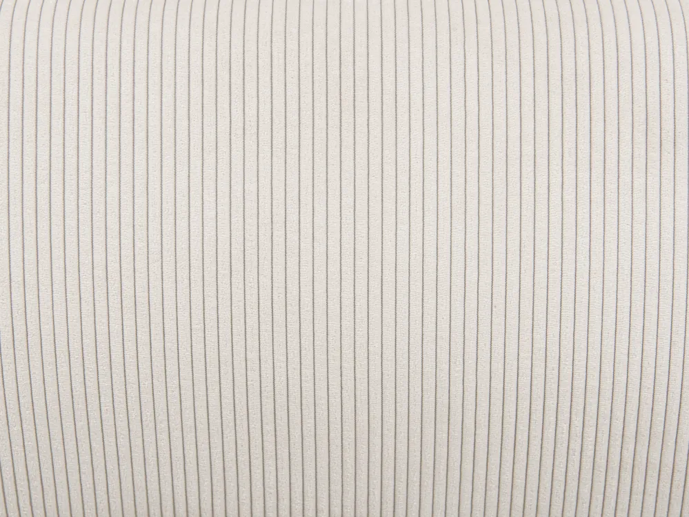 Bed Corduroy VINAY 160 x 200 cm (EU King Size) Light Beige_879951