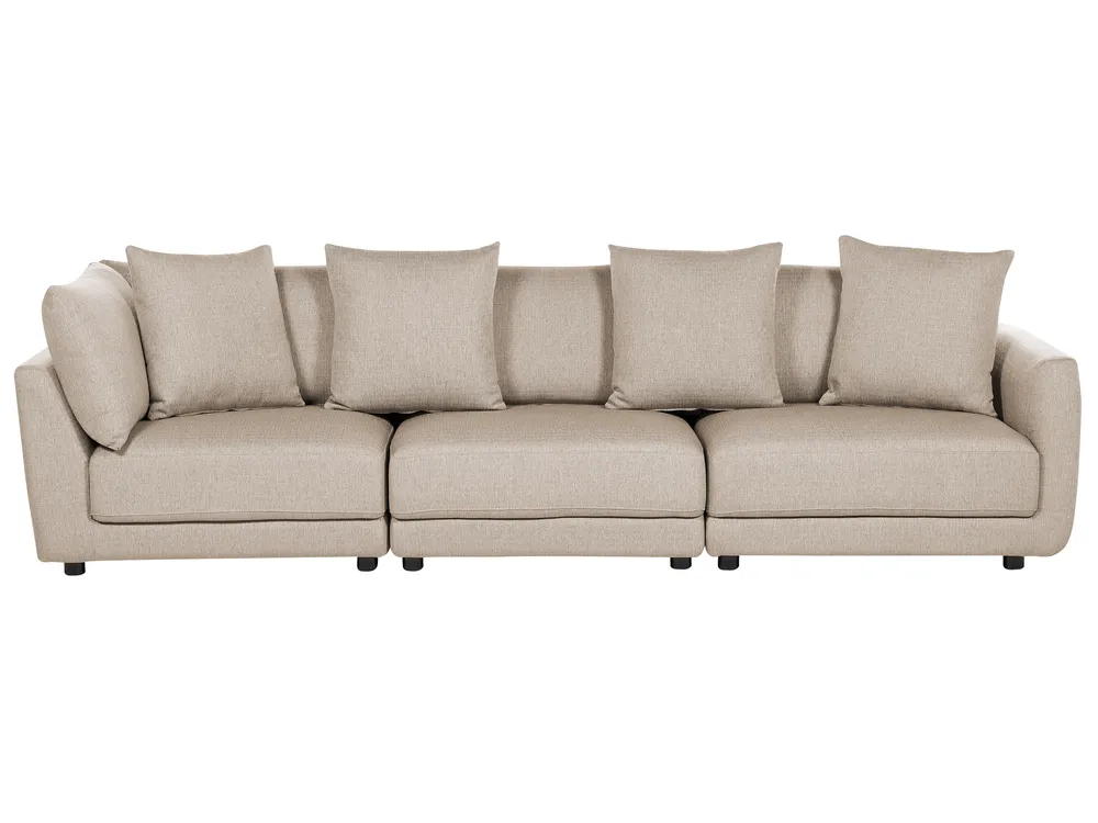 Bank 3-zits SIGTUNA Stof Beige | Beliani.nl