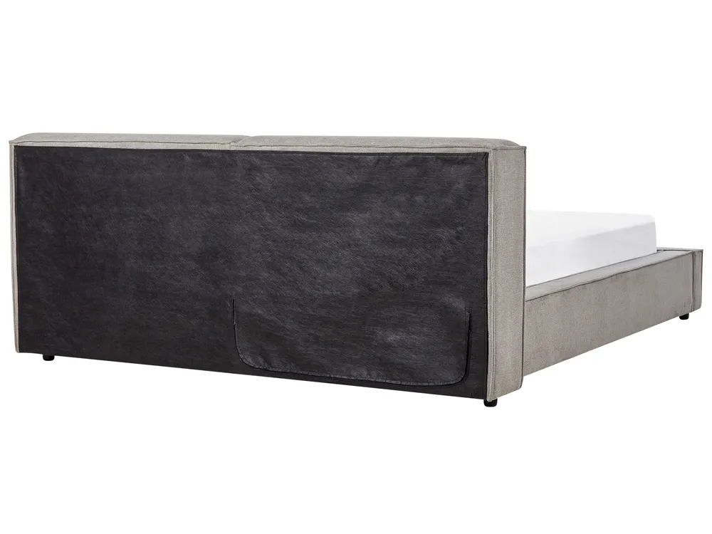 Waterbed Fabric LINARDS 180 x 200 cm (EU Super King) Grey_980484