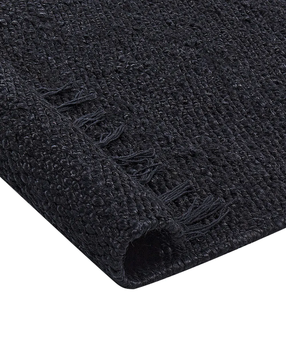 Tappeto SINANKOY Nero 160 x 230 cm Iuta_886736