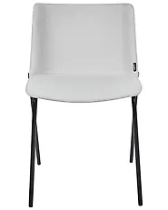 Conjunto de 2 sillas de comedor ESBON Tela Gris claro_1185314