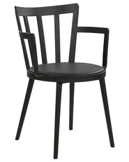 Set di 4 sedie da pranzo MORILL Nero_876228
