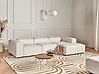 Modular Corner Sofa 4 Seater ARDAL Boucle Off-White Left Hand