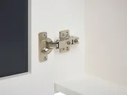 Szafka łazienkowa wisząca z lustrem NAVARRA 60 cm 60 cm Biały_811253