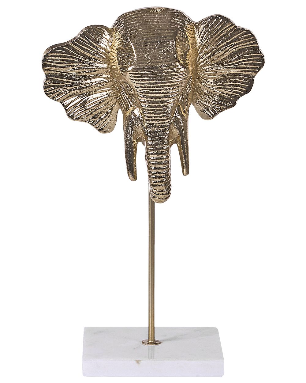 Acessório decorativo Elefante KASO Metal Dourado