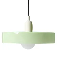 Brilliant Plow Hanglamp Hout donker, Zwart 82173/46