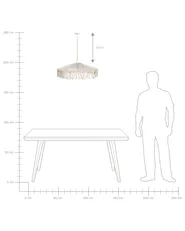 Pendant Lamp AKOBO Paper Rope Beige_898413