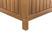 Ławka ogrodowa SOVANA 160 cm ze schowkiem Drewno akacjowe Brązowy_846414