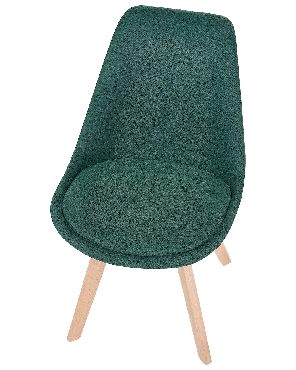 Set di 2 sedie da pranzo DAKOTA II Tessuto Verde_1187015