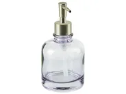 4-Piece Bathroom Accessories Set TELMA Glass Violet_825204