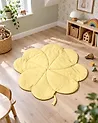 Kids Playmat ACADINE 110 x 110 cm Cotton Yellow