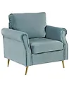 Sillón VIETAS Terciopelo Verde menta