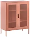 Cabinet WAKATIPU Metal Golden Brown