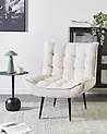 Armchair ALVESTA Boucle White