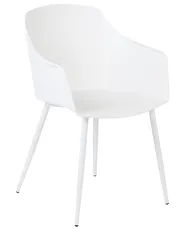 Set of 2 Dining Chairs FONDA White_861987