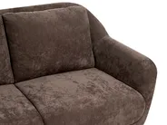 Living Room Set 3 Seater EIBY Chenille Dark Brown_1004246