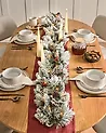 Snowy Christmas Garland LED WHITEHORN 180 cm White