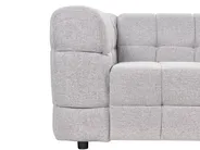 Divano 3 posti MULLOLA Tessuto Grigio chiaro_920554