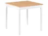 Dining Table BATTERSBY Light Oak 80 cm 80 cm