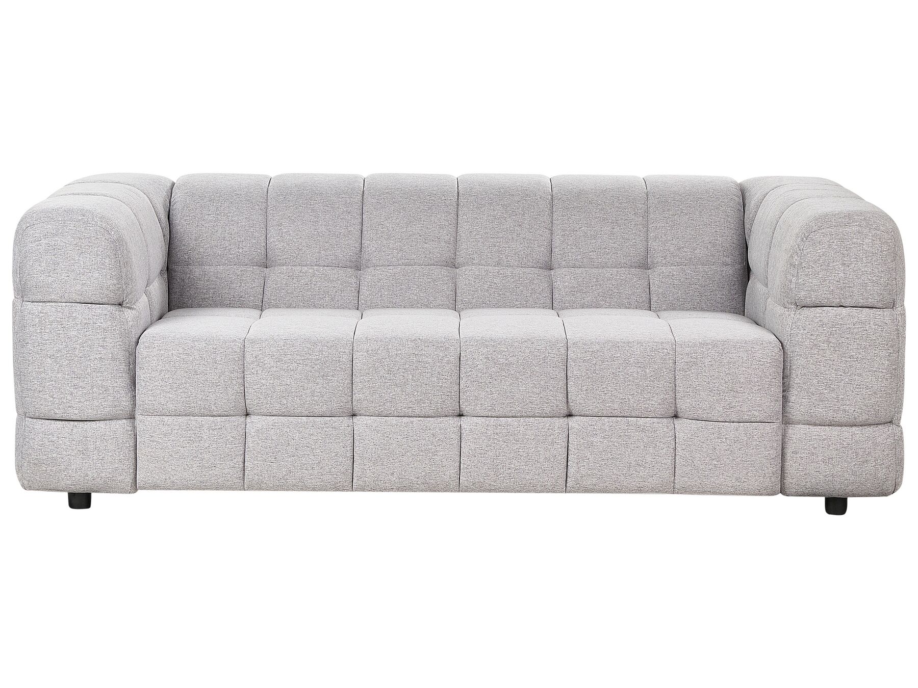 3 Seater Fabric Sofa Grey MULLOLA_920542
