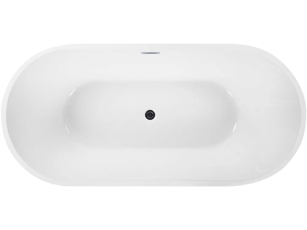 Vasca da bagno freestanding LEVERA 170 x 78 cm Bianco_765338
