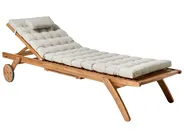 Liegenauflage CESANA PREMIUM 192 x 56 cm Taupe_988064