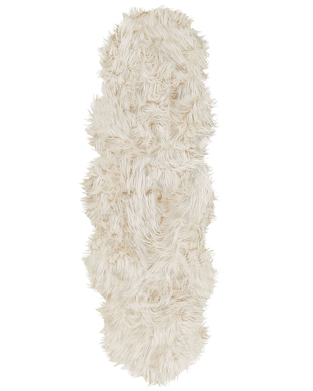 Covor din blană sintetică MAMUNGARI Bej 60 x 180 cm