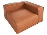 Modulo Angolare BRANDE Tessuto Marrone dorato Simmetrico_1001533