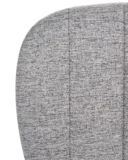 Desk Chair BUBBLY Fabric Light Grey_1053717